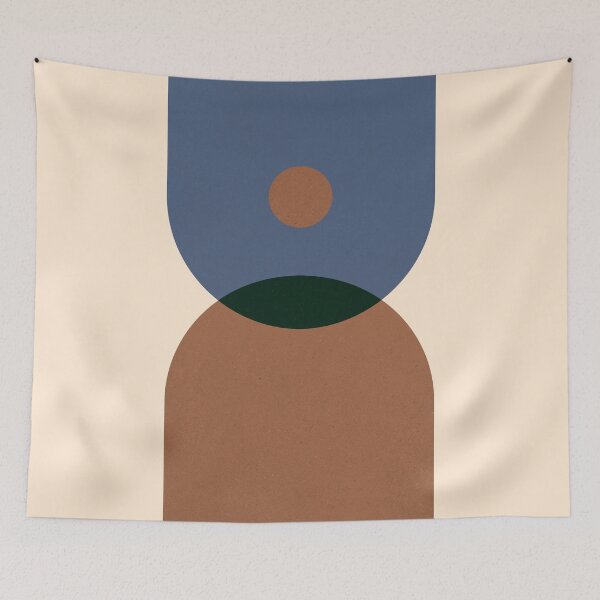 Item preview, GEOMETRIC_MOUNTAINS_LANDSCAPE_BALANCE designed and sold by forgetmestudio.