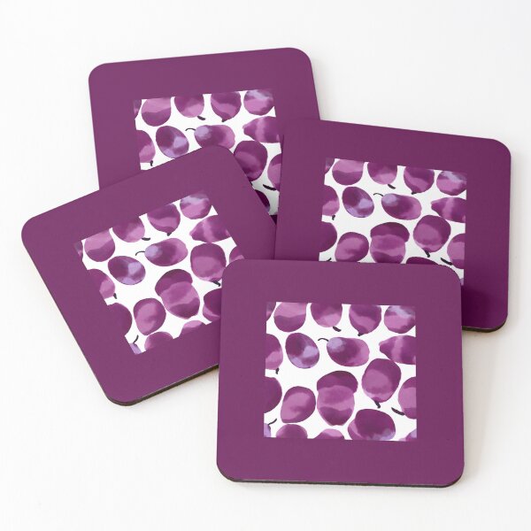 Item preview, Simple Watercolor Plums designed and sold by AnimaliaStar.