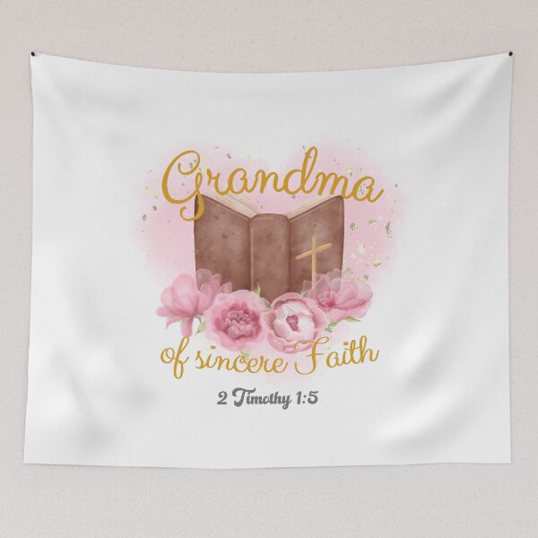 Item preview, Christian Grandma gift with bible quotation designed and sold by Marellyssv.