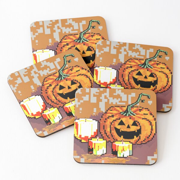 Item preview, Pixel Pumpkin jack designed and sold by artzyrrone.
