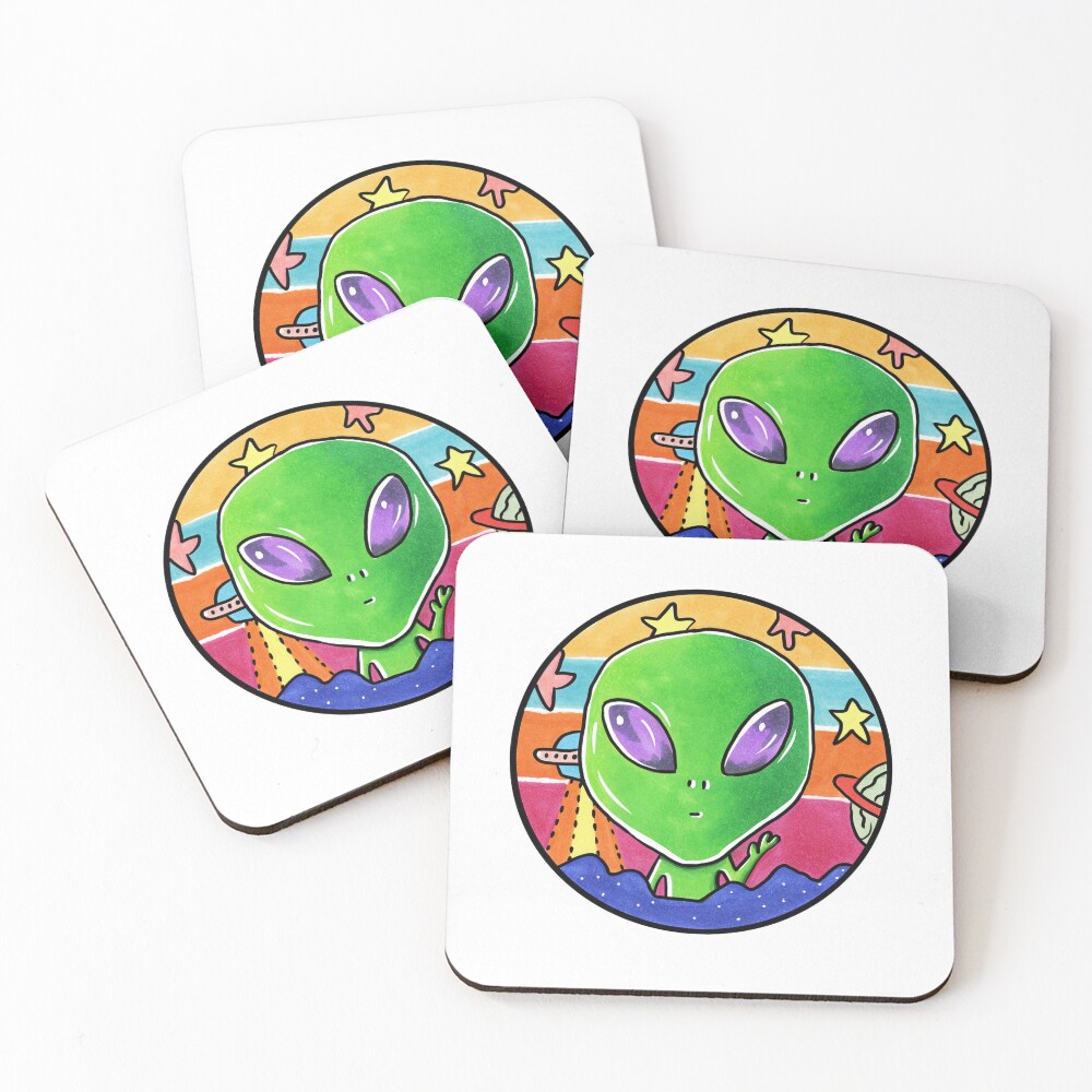 Item preview, Coasters (Set of 4) designed and sold by KOALACID.