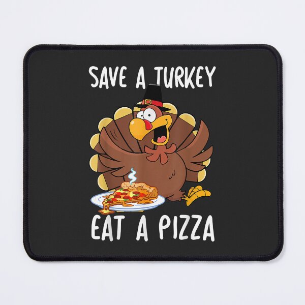 Item preview, Save A Turkey Eat Pizza Thanksgiving Kids Adult Vegan Gifts designed and sold by William Parker.
