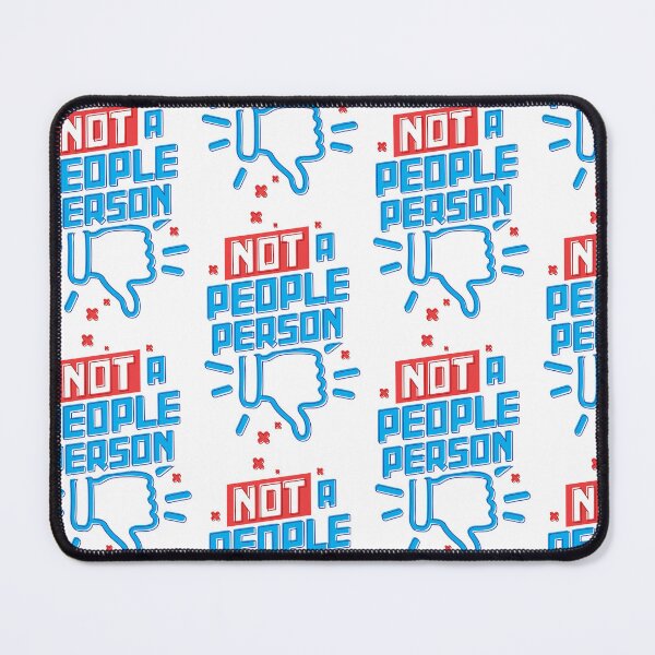 Item preview, Not A People Person - Red/Blue designed and sold by ts-eg.