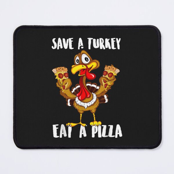 Item preview, Save A Turkey Eat Pizza Thanksgiving Kids Adult Vegan Gifts designed and sold by William Parker.