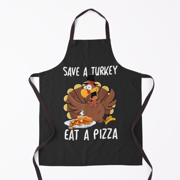 Item preview, Save A Turkey Eat Pizza Thanksgiving Kids Adult Vegan Gifts designed and sold by William Parker.