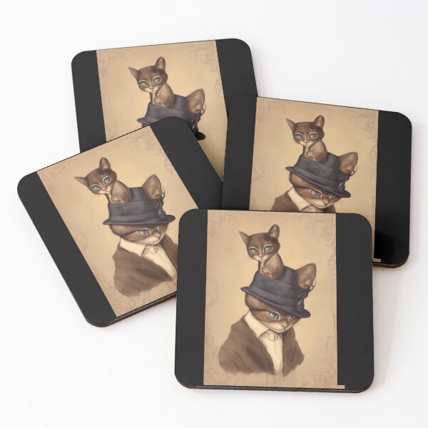 Item preview, Prohibition 1920s Comic Cats designed and sold by DudeMocks.