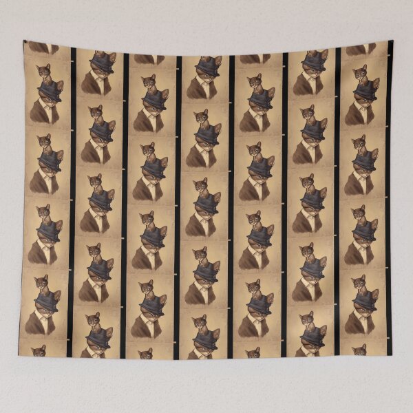 Item preview, Prohibition 1920s Comic Cats designed and sold by DudeMocks.