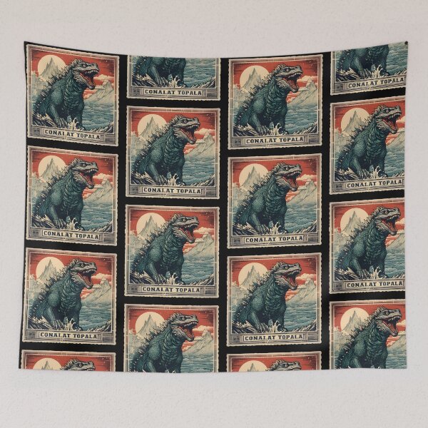 Item preview, Zilla Stamp designed and sold by LittleWormTrading.