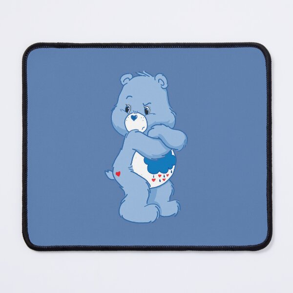 Sitting Grumpy Bear  Sticker for Sale by SadLittleSushi