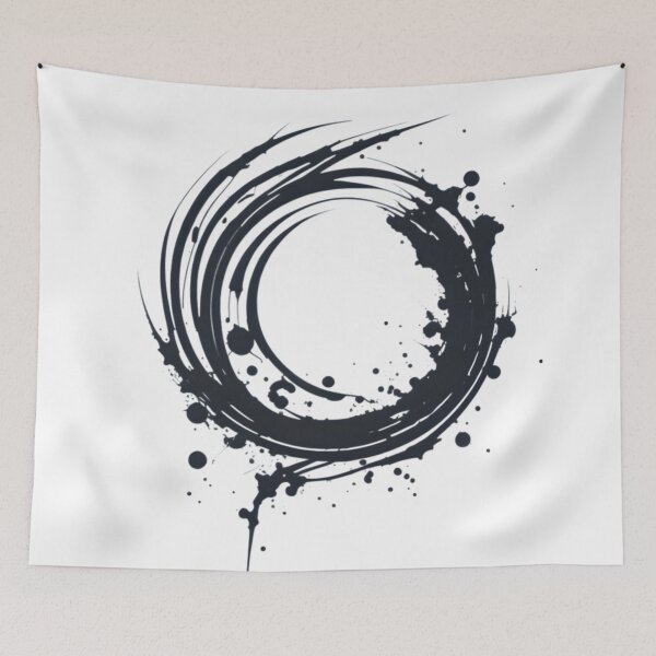Item preview, "Circular Elegance: Iconic Artwork on a White Canvas" designed and sold by Best-Art-32.
