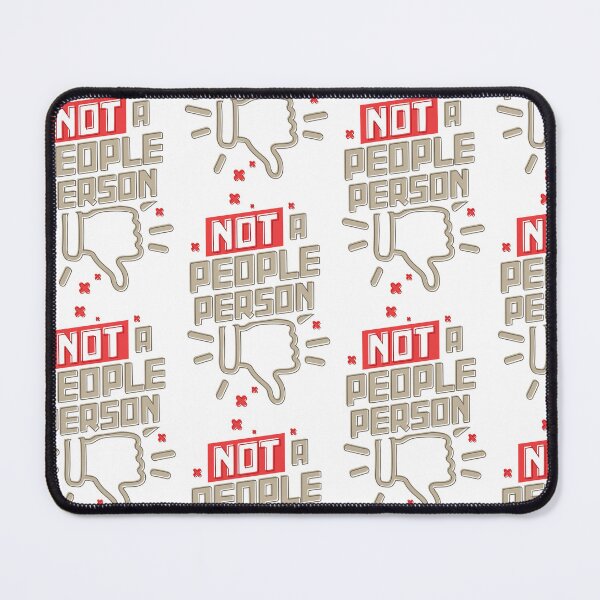 Item preview, Not A People Person - Red/Beige designed and sold by ts-eg.