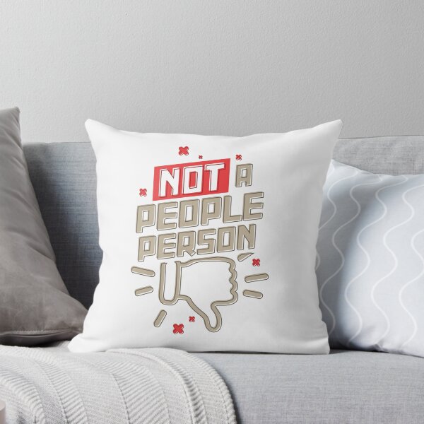 Item preview, Not A People Person - Red/Beige designed and sold by ts-eg.
