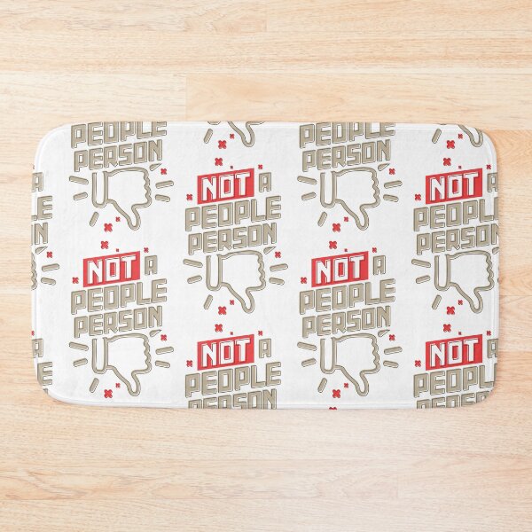 Item preview, Not A People Person - Red/Beige designed and sold by ts-eg.
