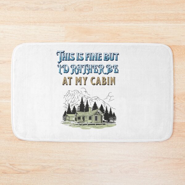 Item preview, At my mountain cabin designed and sold by MCanderart.