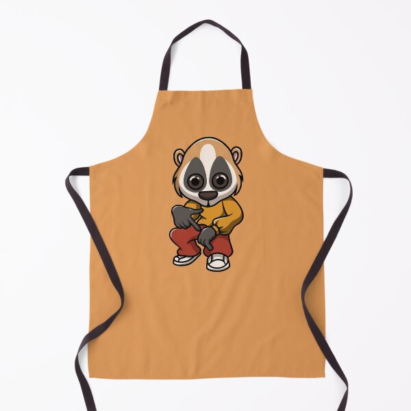 Item preview, cute slow loris dancing cartoon illustration designed and sold by cubbone.