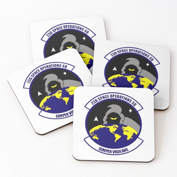 Item preview, 23rd Space Operations Squadron (23 SOPS) Crest on the BACK of Shirts! designed and sold by Nikki SpaceStuffPlus.