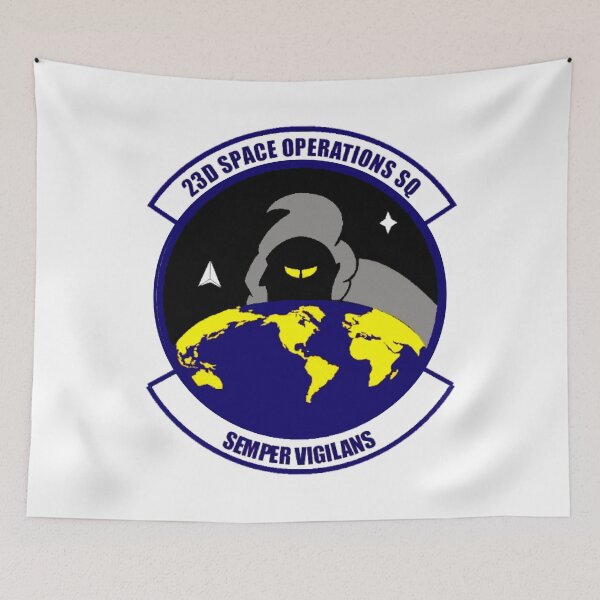 Item preview, 23rd Space Operations Squadron (23 SOPS) Crest on the BACK of Shirts! designed and sold by Nikki SpaceStuffPlus.