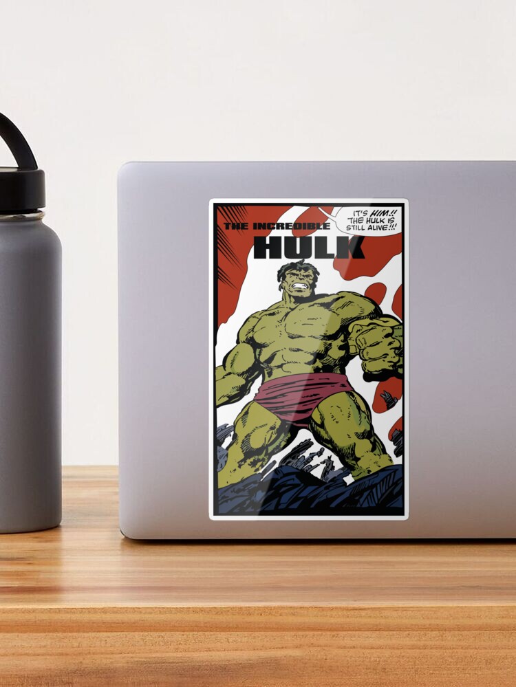 Marvel Hulk Vintage I Flexed Tumblr Bottle