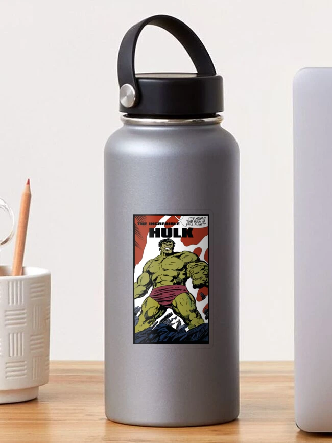 Marvel Hulk Vintage I Flexed Tumblr Bottle