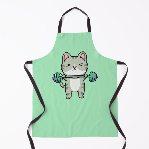 Item preview, Cute cat workout cartoon icon illustration designed and sold by cubbone.