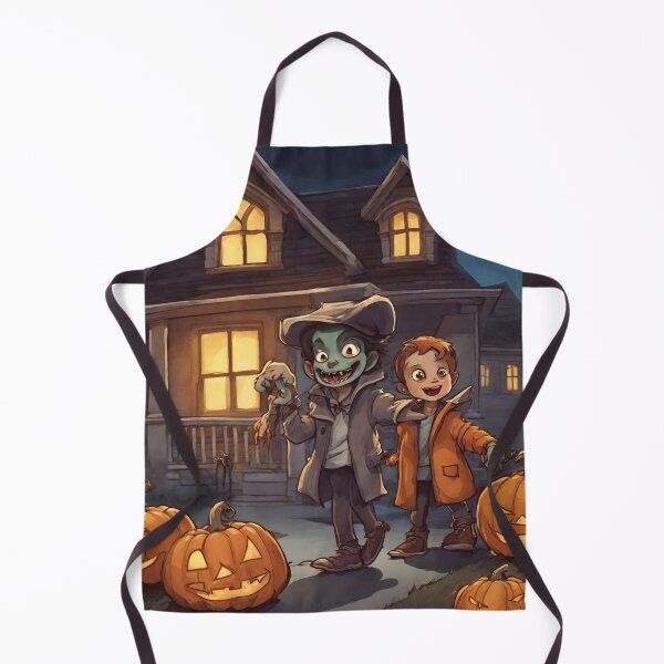Item preview, Monsters' Trick-or-Treat Parade designed and sold by cozycozyart.