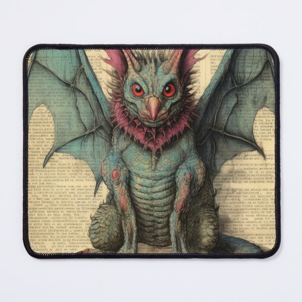 Item preview, Mystical Dragon Chronicle: Vintage-Inspired Art designed and sold by VisionDuke.