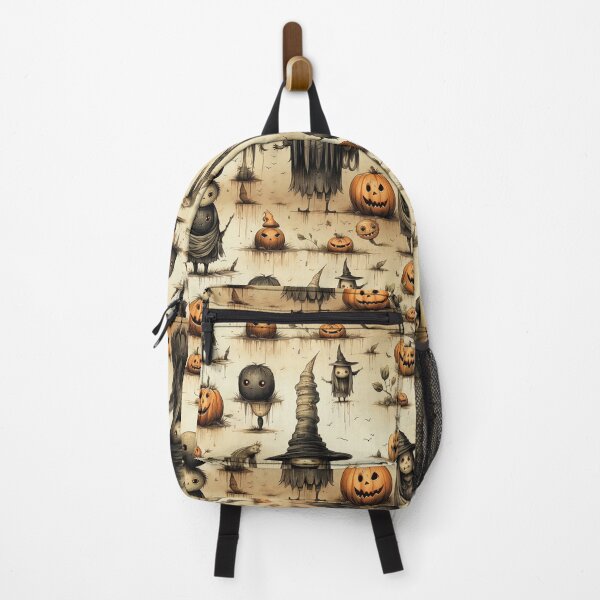 Item preview, Vintage Halloween seamless pattern designed and sold by MiraCleAI.