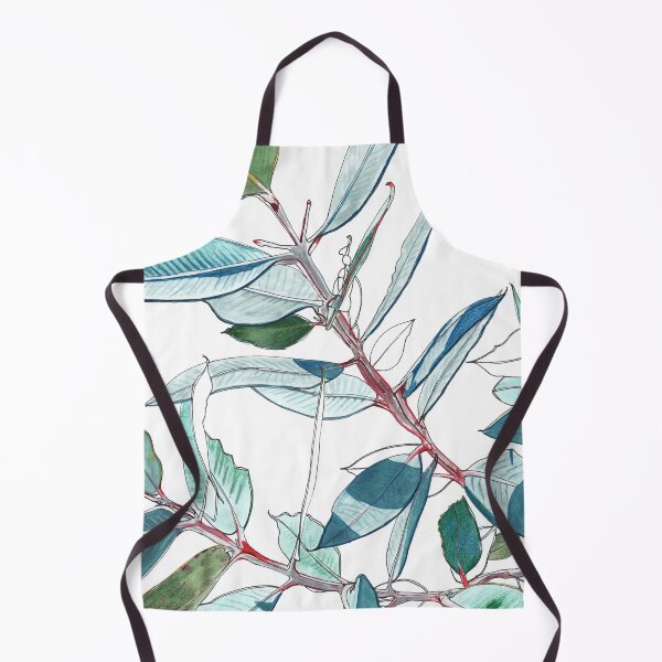 Aperçu de l'œuvre Feuilles d'eucalyptus bleu vert créée et vendue par blueidesign.