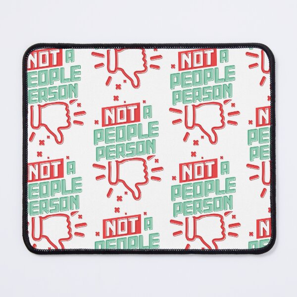 Item preview, Not A People Person - Red/Mint designed and sold by ts-eg.