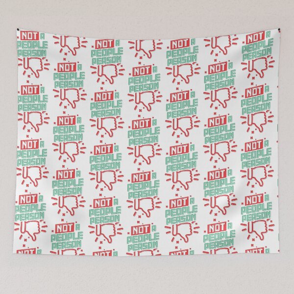 Item preview, Not A People Person - Red/Mint designed and sold by ts-eg.