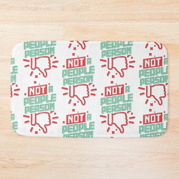 Item preview, Not A People Person - Red/Mint designed and sold by ts-eg.