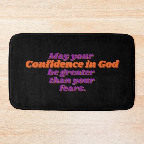 Item preview, Confidence in God be greater than fear designed and sold by Neeshki.