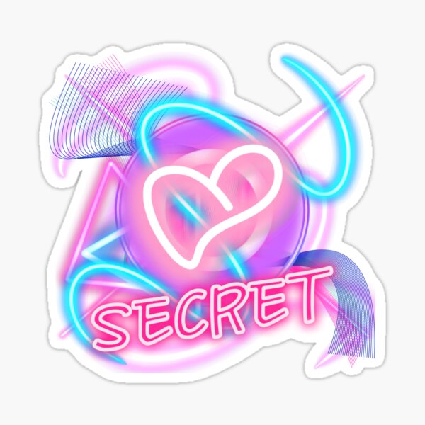 Item preview, love secret, neon sign, neon light designed and sold by zzzozzo.