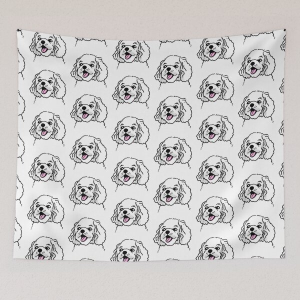 Item preview, Maltese happy dog designed and sold by jazzydevil.