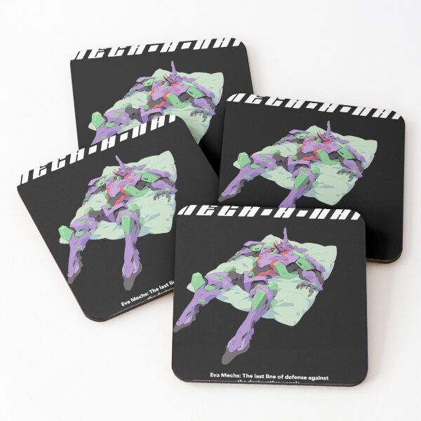 Item preview, Neon Genesis Evangelion Vintage Mecha (White) designed and sold by TheWaifuScouts.