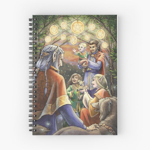 Item preview, The Ten of Coins - Fantasy Tarot Artwork by Stephanie Smith designed and sold by stephsmith.