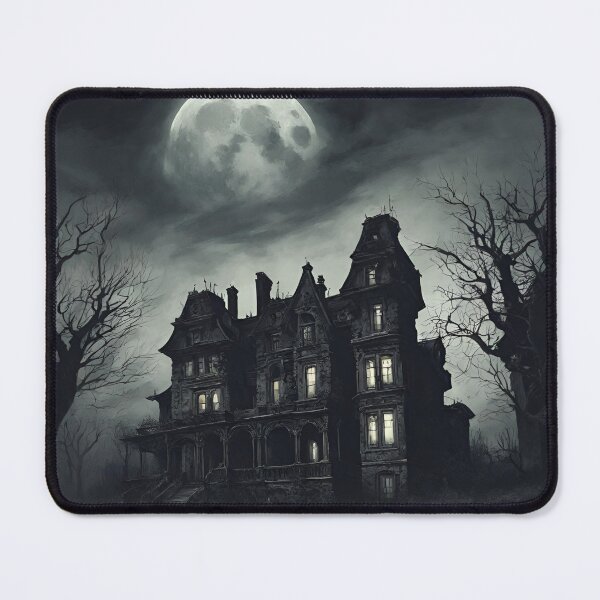 Item preview, Moonlit Manor of Shadows designed and sold by cozycozyart.