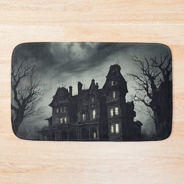 Item preview, Moonlit Manor of Shadows designed and sold by cozycozyart.