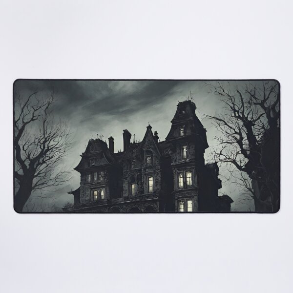 Item preview, Moonlit Manor of Shadows designed and sold by cozycozyart.