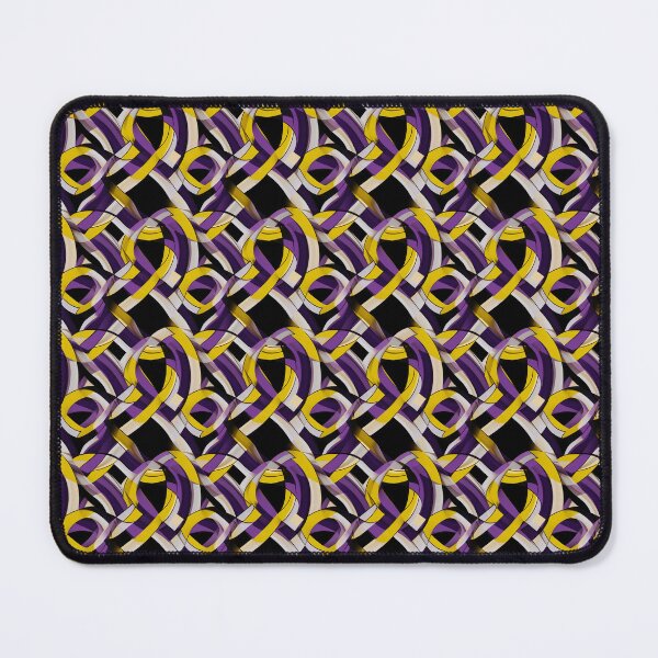 Item preview, Cool Non Binary Flag Geometric Pattern designed and sold by semioddfinds.