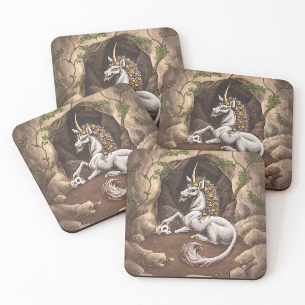 Item preview, Unicorn of Earth Fantasy Art designed and sold by stephsmith.