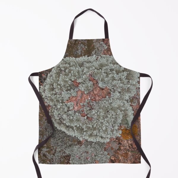 Item preview, Lichen on Red Textured Stone designed and sold by Honey Myrtle Studio.