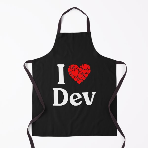 Artikelvorschau, Dev Heart – Ich liebe Dev entworfen und verkauft von MiraclePitts.