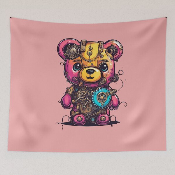 Item preview, steam punk style teddy bearlover cute designed and sold by Touchdao.