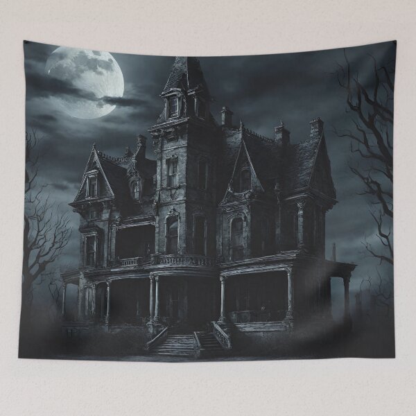 Item preview, Mysteries Within the Haunted Abode designed and sold by cozycozyart.