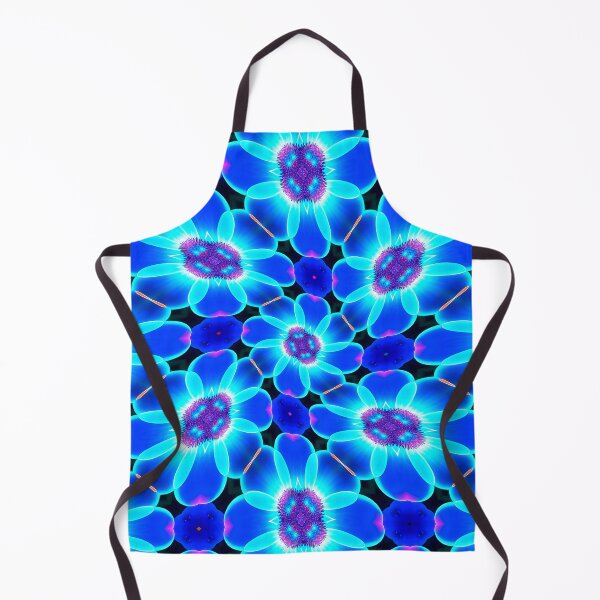Item preview, Vivid Blue Flowers designed and sold by Patternflower.