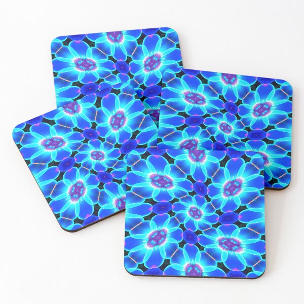 Item preview, Vivid Blue Flowers designed and sold by Patternflower.