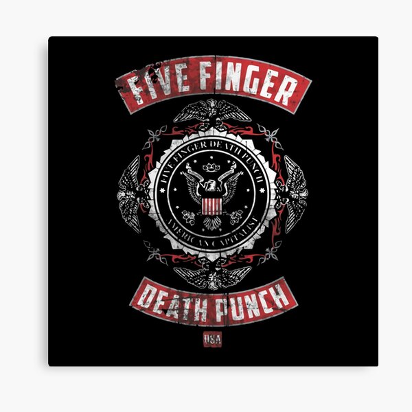 Five Finger Death Punch Canvas Prints for Sale | Redbubble