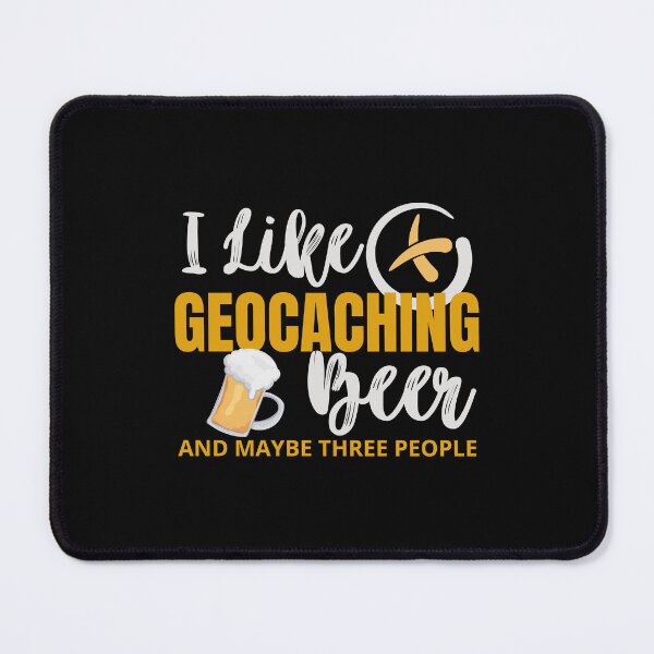 Item preview, Geocaching, beer and maybe three people designed and sold by portrait4you.