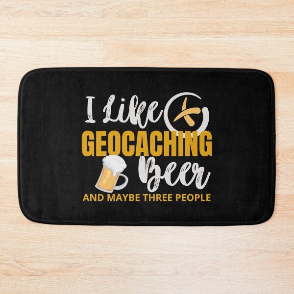 Item preview, Geocaching, beer and maybe three people designed and sold by portrait4you.